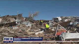 Death toll from Kentucky tornadoes increases to 77