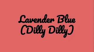 Lavender Blue accompaniment - Larry Morey and Eliot Daniel