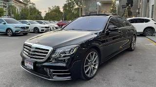 รีวิวรถหรู หาดูยาก Benz S350d amg W222 S-Class ดีเซล Rare item หายาก 1 ใน 100