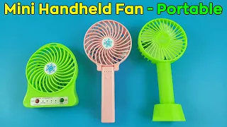 Mini Fan Portable Rechargeable Cooler USB | Unboxing TV