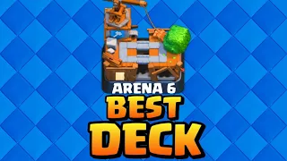 BEST DECK for Arena 6 in Clash Royale 2021!