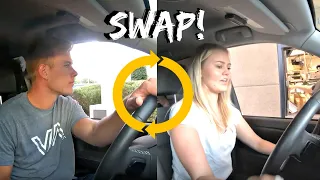 DRIVE THRU SWAP PERSON PRANK!!!