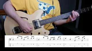 Friend of the Devil Bass Cover with Tab: Grateful Dead/Phil Lesh