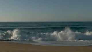 Calming Ocean Waves Crashing on the Beach - Continuous Video