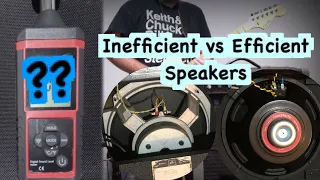 Inefficient vs Efficient Guitar Speakers: Does It Make A Difference In Volume?