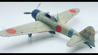 Eduard 1/48 Mitsubishi A6M2b Zero - Full Build