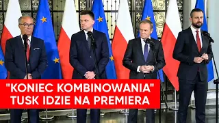 Apel opozycji do Dudy. "Koniec kombinowania". Tusk idzie na premiera