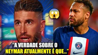 🚨 OLHA O QUE O SERGIO RAMOS FALOU SOBRE O NEYMAR E MESSI!