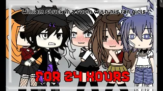 William stuck in a room with his fangirls for 24 hours || Gacha life || Aremax Gacha