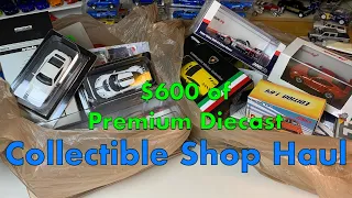 Went crazy in the diecast collectibles shop. Premium diecast from Inno64, Kyosho, Schuco, Tiny HK