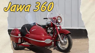 Мотоцикл Ява Старушка/motorcycle Jawa 360 от мотоателье Ретроцикл.