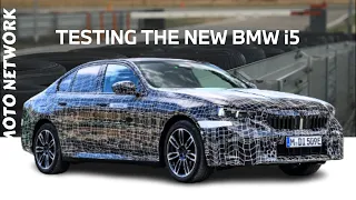 BMW i5 Gears Up for Launch with Advanced Suspension Control and Highway Assistant