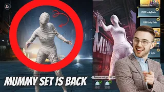 Mummy Set is Back Crate Opening PUBG MOBILE | Pubg Lucky Crate