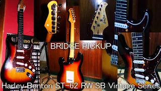 Harley Benton ST-62 RW SB Vintage Series (Sound test)