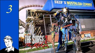 Let's Play The Surge 2 - The Kraken Expansion (NG+) Part 3 - Boss: Collective Incinerator