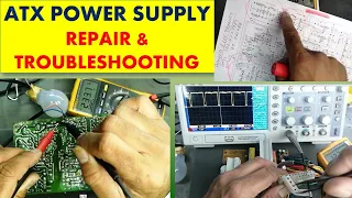 #189 How to repair Computer Power Supply /ATX with AT2005 SMPS PWM IC