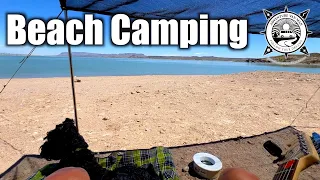 Beach Camping in New Mexico