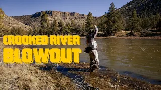 CROOKED RIVER BLOWOUT | Camping, Camp Cooking & Fly Fishing on Central's Oregon's Crooked River