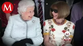 Isabel II asiste por primera vez al Fashion Week de Londres