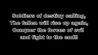 Dragonforce - Cry Thunder (Lyrics)