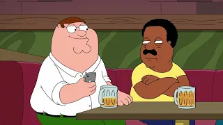 Family Guy - Peter needs selfies with both Cleveland and Mort