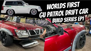 Ep1 GU PATROL drift car build 370z X patrol/