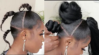 Quick And Easy Hairstyle Under 30mins / Classy Updo Hairstyle For You