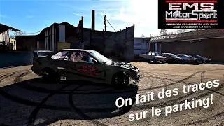 Il veut + de flammes sur sa BMW de Drift