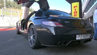 Mercedes-Benz SLS AMG with Akrapovič Evolution Titanium Exhaust System