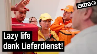 Boom der Lieferdienste: Lass andere für dich laufen | extra 3 | NDR