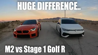 Stage 1 MK8 Golf R DSG vs 2024 BMW M2 RACE | Pt. 3