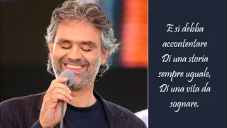 Le Tue Parole - Andrea Bocelli - (Lyrics)