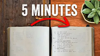 Bullet Journal in 5 Minutes a Day (for busy people)