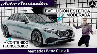 Presentación Mercedes Benz Clase E 2024 . El modelo central de Mercedes Benz se renueva por completo