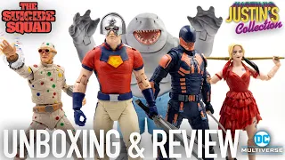 The Suicide Squad Action Figures DC Multiverse McFarlane Toys Unboxing & Review