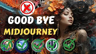 BYE Midjourney! Top 5 Best FREE AI Art Generator Alternatives || Midjourney Alternative