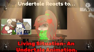 Undertale Reacts to Living Situation- An Undertale Animation(Gacha Club)