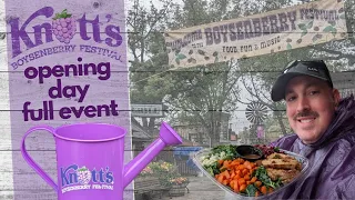 Knott's Boysenberry Festival | Opening Day | Food and Things to Do