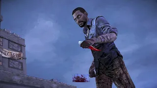 Lee vs The Horde (The Gauntlet) No Graphic Black | The Walking Dead Definitive Series [4K HDR 60FPS]