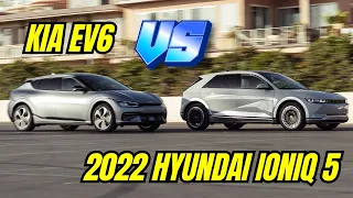 2022 Hyundai Ioniq 5 vs  Kia EV6