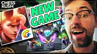 NEW AUTO CHESS GAME!! Chess Rush (Tencent)  IOS/Android GAMEPLAY