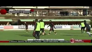 Milanello Allenamento 18-10-2013 Part 2