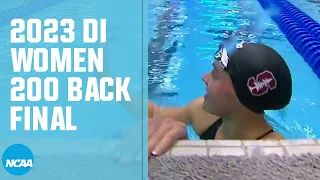 Women's 200 Backstroke | 2023 NCAA swimming championships