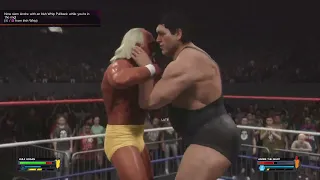 WWE 2K24 Hulk Hogan vs Andre The Giant (Showcase)
