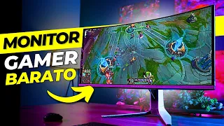 TOP 7 Monitores GAMER BARATO Custo Beneficio 2023 até 144hz, Curvo e Ultrawide