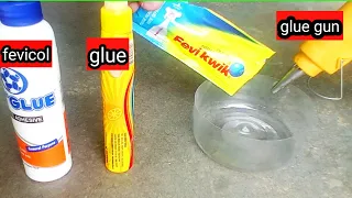 MIXING FEVICOL + FEVI KWIK+GLUE+HOTGLUE । will it make super glue?
