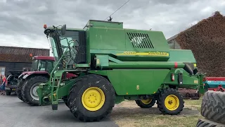 John Deere 1450 CWS Series 2 combine harvester - BR & BE Millbank