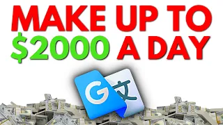 Get Paid +$28.18 EVERY 10 Minutes FROM Google Translate! $845.40/Day (Make Money Online 2023)