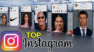 Most Followed Instagram Account 2024 🚀 3D Comparison