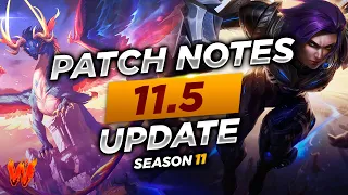 ANALIZANDO PATCH NOTES 11.5 NUEVOS ITEMS RARETES XDD!